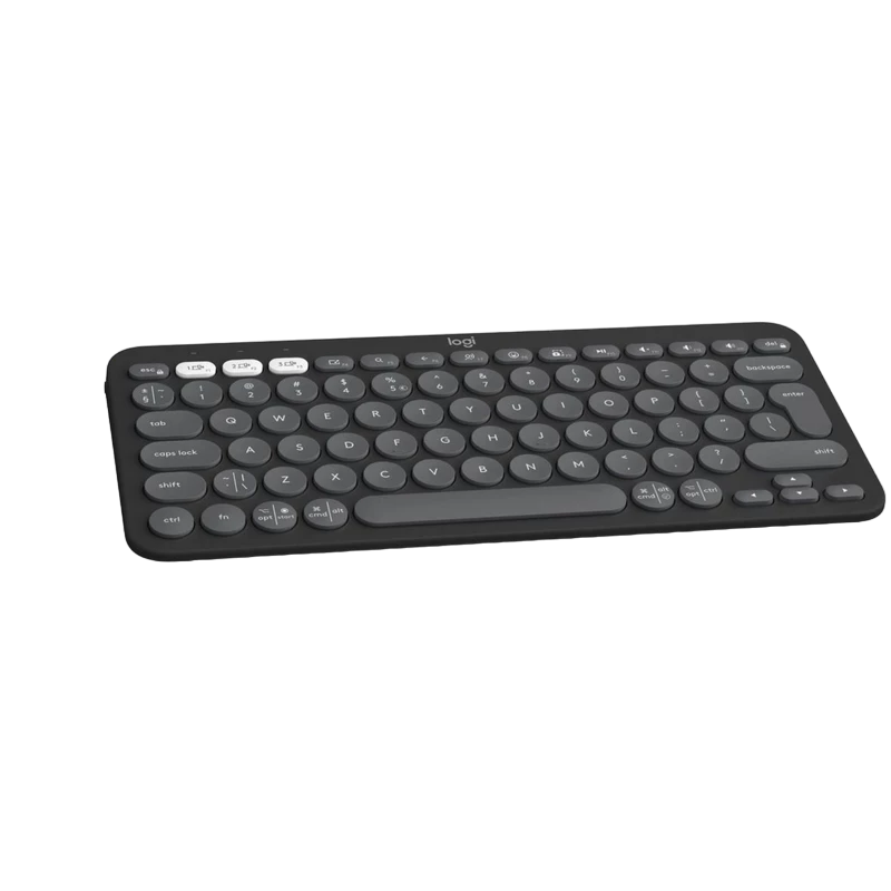 Клавиатура logitech k380s, беспроводное, графитовый 4