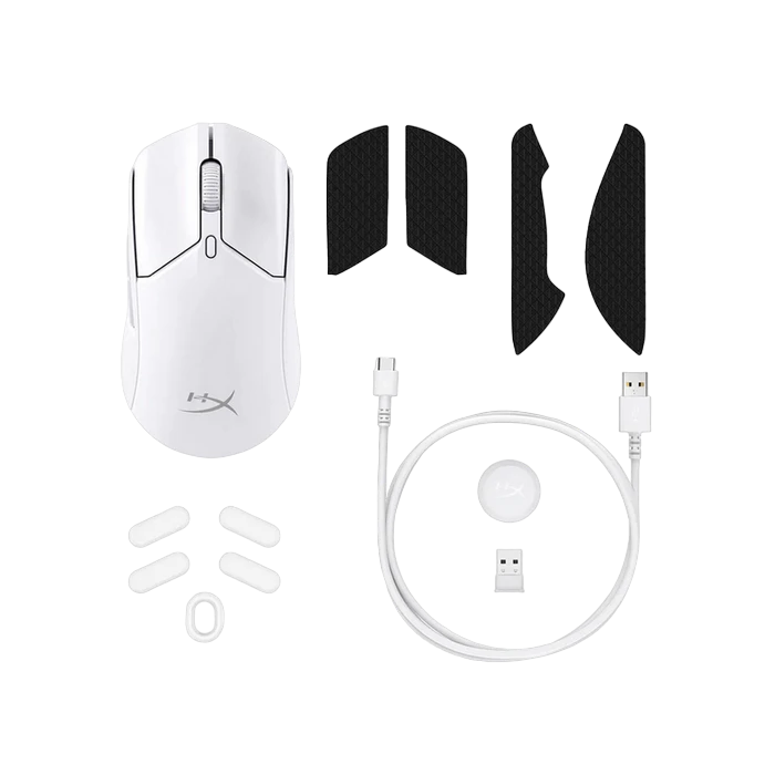 Игровая мышь hyperx pulsefire haste 2 wireless, белый 16