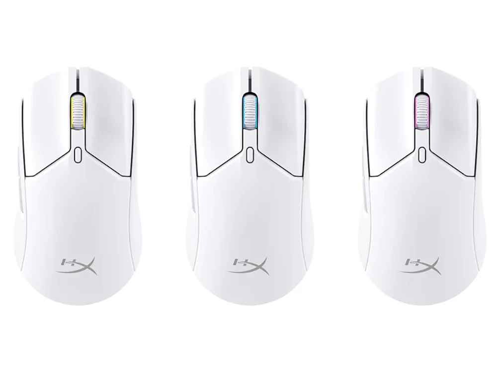 Игровая мышь hyperx pulsefire haste 2 wireless, белый 15