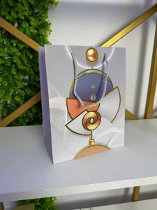 Punga cadou cu design abstract 31*41*12 cm (cp-24-419-3)