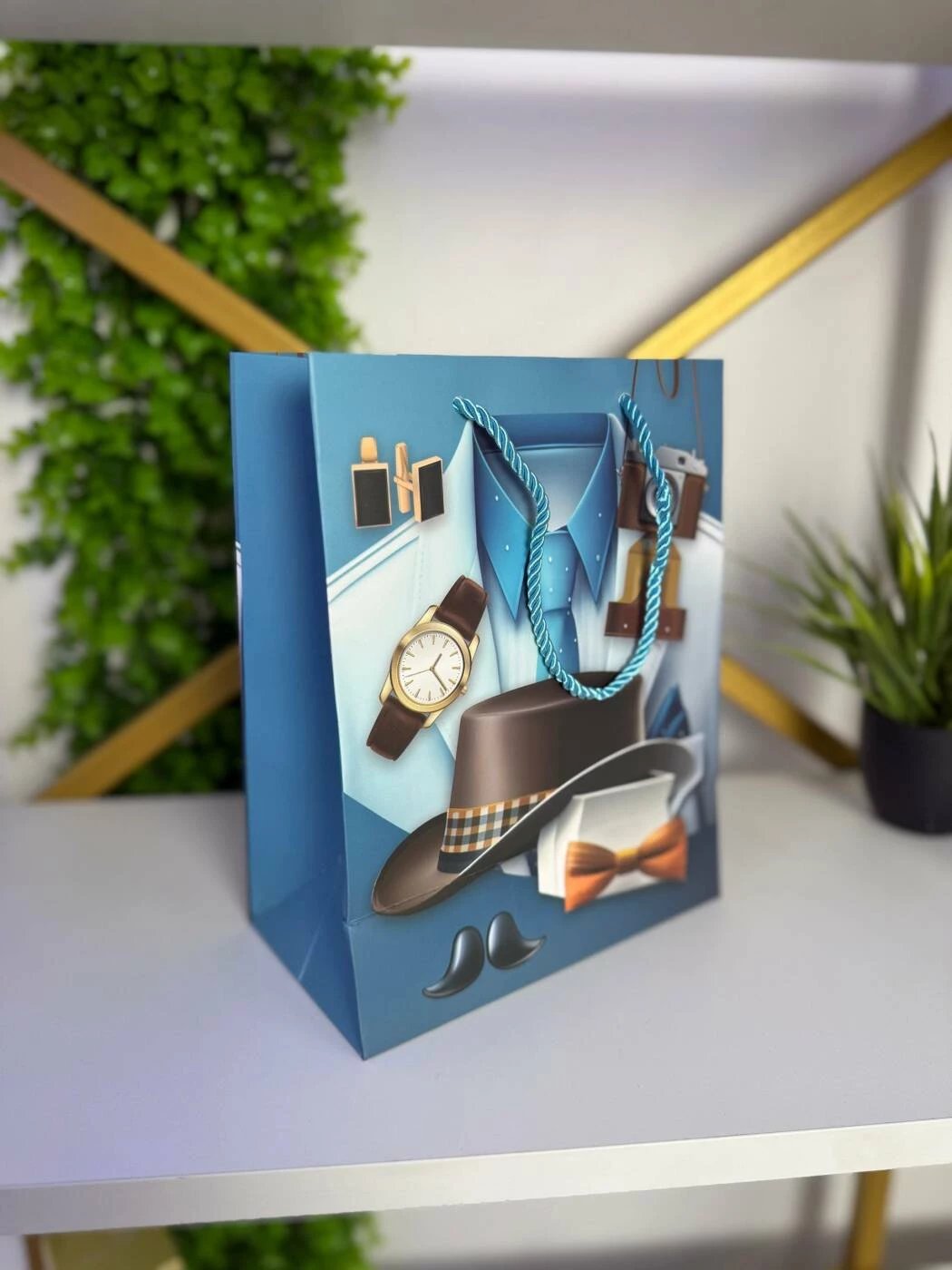 Punga cadou cu accesorii pentru domni, 31*41*12 см (cp-24-421-3) 2