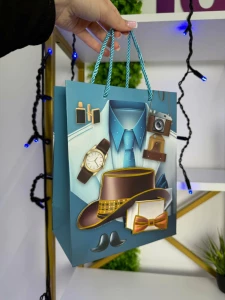 Punga cadou cu accesorii pentru domni, 31*41*12 см (cp-24-421-3) Thumbnail 3