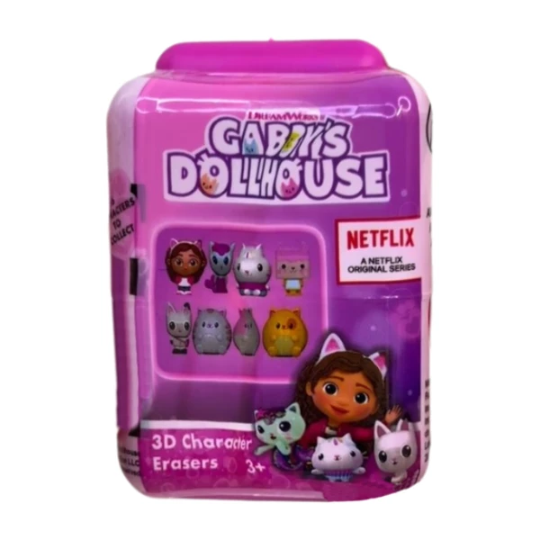 3d radieră din seria "casa de păpuși a lui gabby", 8 modele 4