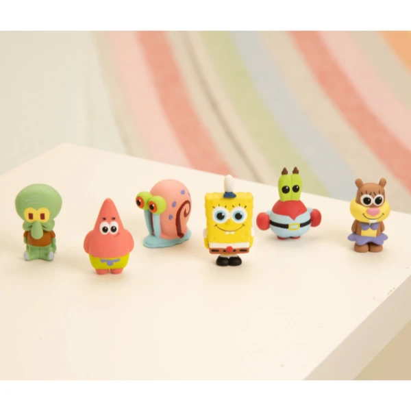 3d radieră din seria "spongebob", 8 modele 11