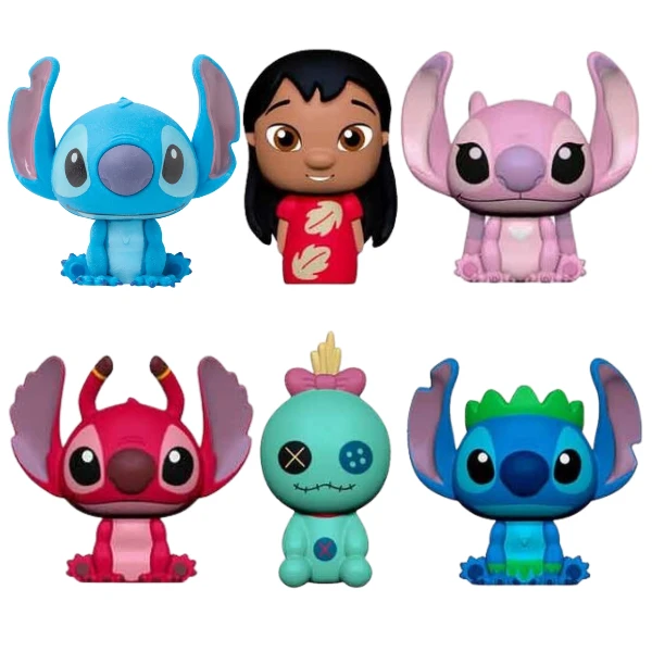 3d radieră din seria "lilo &amp; stitch", 6 modele 2