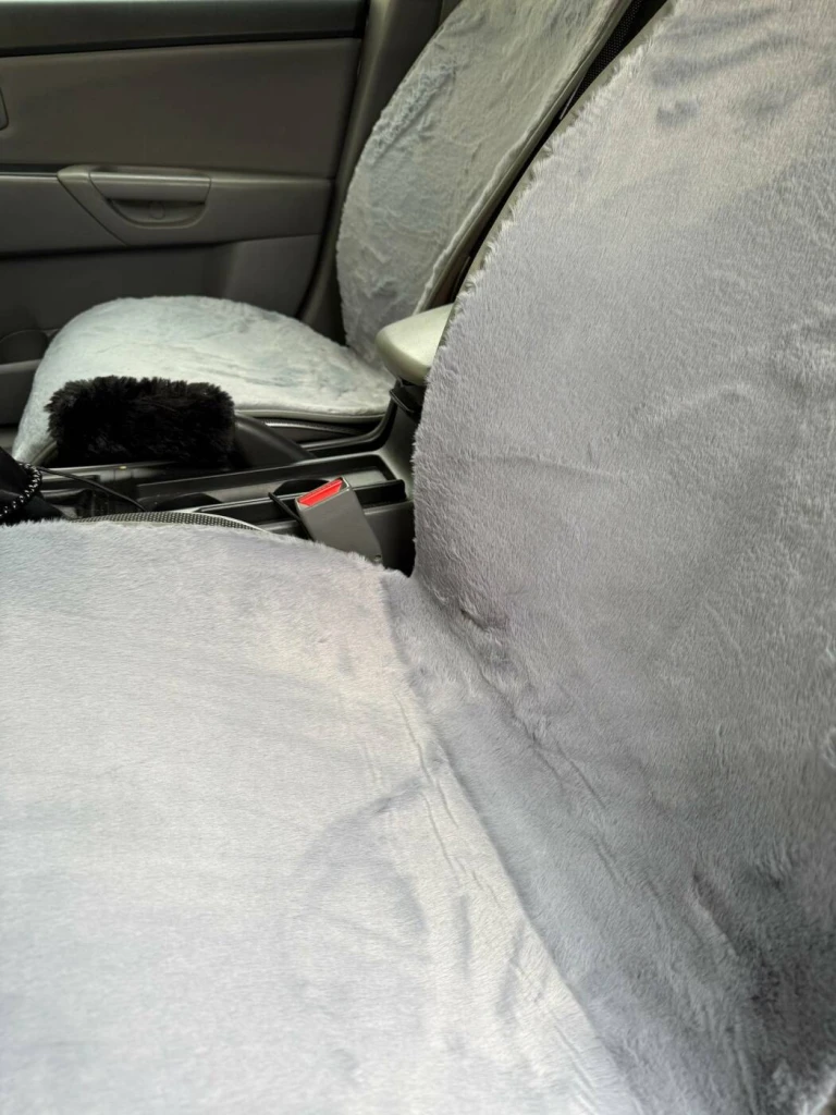 Cuvertura blana grey pentru scaun auto (mg-8g) 2