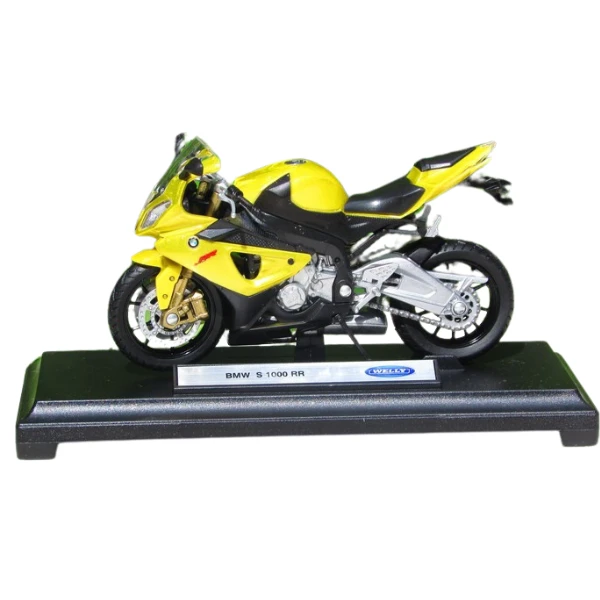 Motociclete metalice de colecție  1:18 welly , 8 modele 10