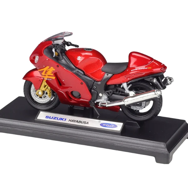 Motociclete metalice de colecție  1:18 welly , 8 modele 11
