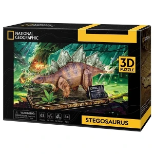 3d puzzle “stegosaurus”, 62 elemente Thumbnail 3