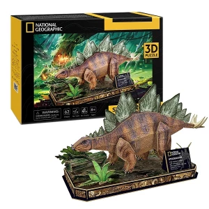3D puzzle “Stegosaurus”, 62 elemente
