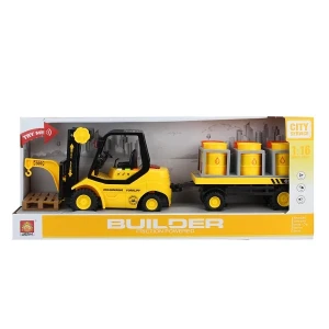 1:16 motostivuitor cu fricțiune cu remorcă (lumini /sunete)