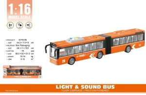 1:16 autobuz cu fricțiune (lumini /sunete) Thumbnail 3