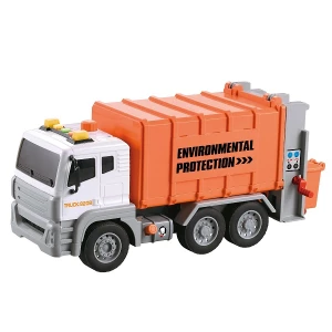 1:12 camion pentru reciclare gunoi cu fricțiune (lumini /sunete) Thumbnail 3