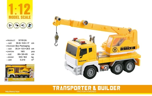 1:12 automacara cu fricțiune (lumini /sunete) 3