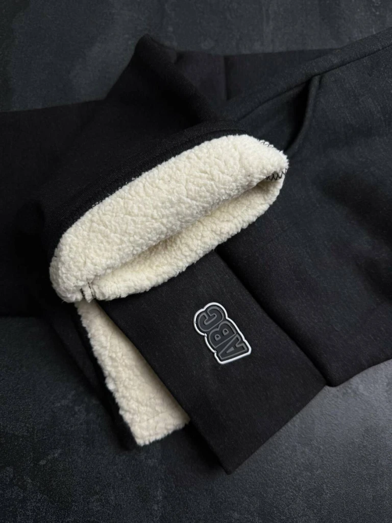 Pantaloni cu blanita cu talie inalta pentru femei, marimea l (gp23-4) 3