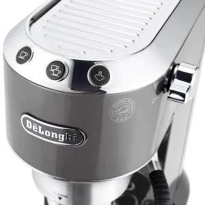 Кофеварка рожковая delonghi ec885.gy, 1300вт, серый Thumbnail 6