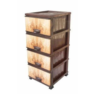 КОМОД ПЛАСТИКОВЫЙ С 4 ЯЩИКАМИ — ELIF PLASTIK (E298)