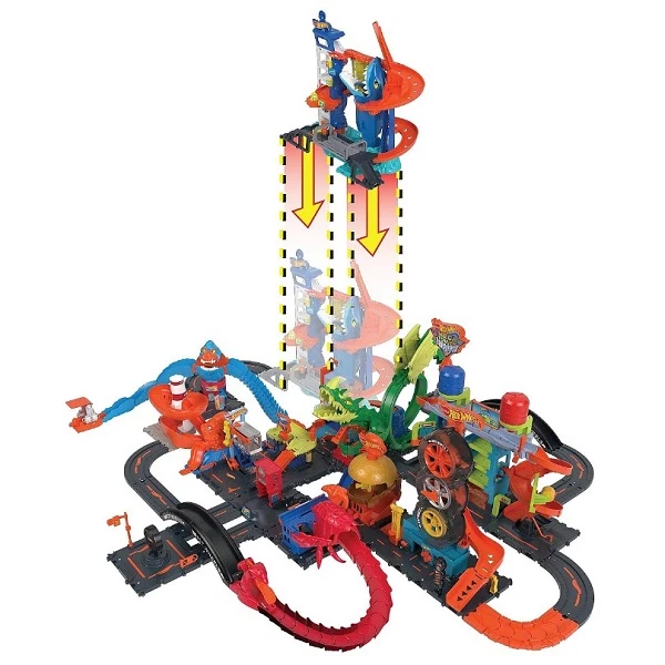 Hot wheels set de joc "atacul rechinului" 8