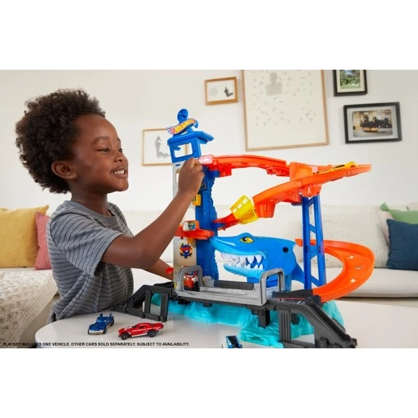 Hot wheels set de joc "atacul rechinului" 10