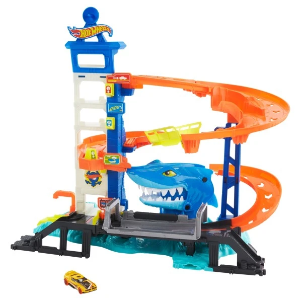 Hot wheels set de joc "atacul rechinului" 2