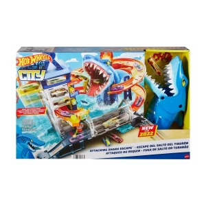 Hot wheels set de joc "atacul rechinului" Thumbnail 12
