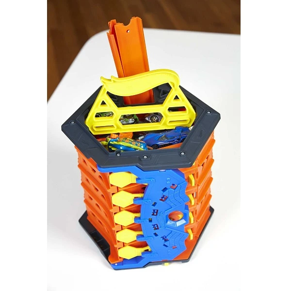 Set hot wheels pista portabilă ”roll out raceway” 7
