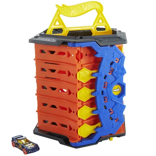 Set hot wheels pista portabilă ”roll out raceway” 5