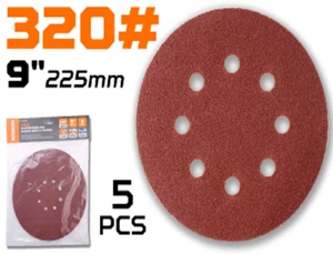 Hartie abraziva cu gauri WOKIN 225 mm P320