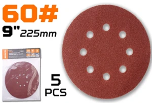 Hartie abraziva cu gauri wokin 225 mm p60 Thumbnail 1