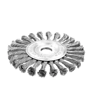 Perie rotunda de slefuit din sarma WOKIN 180 mm (Industrial)