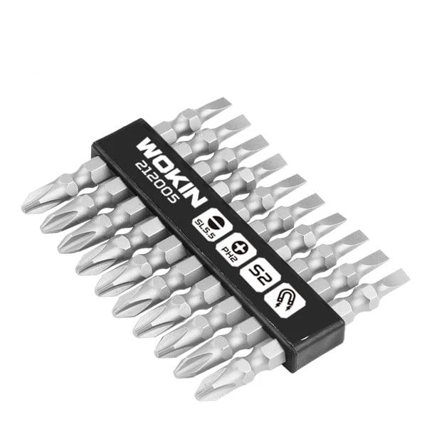 Набор бит wokin ph2/sl5,5 × 65 мм | s2 (industrial) 2