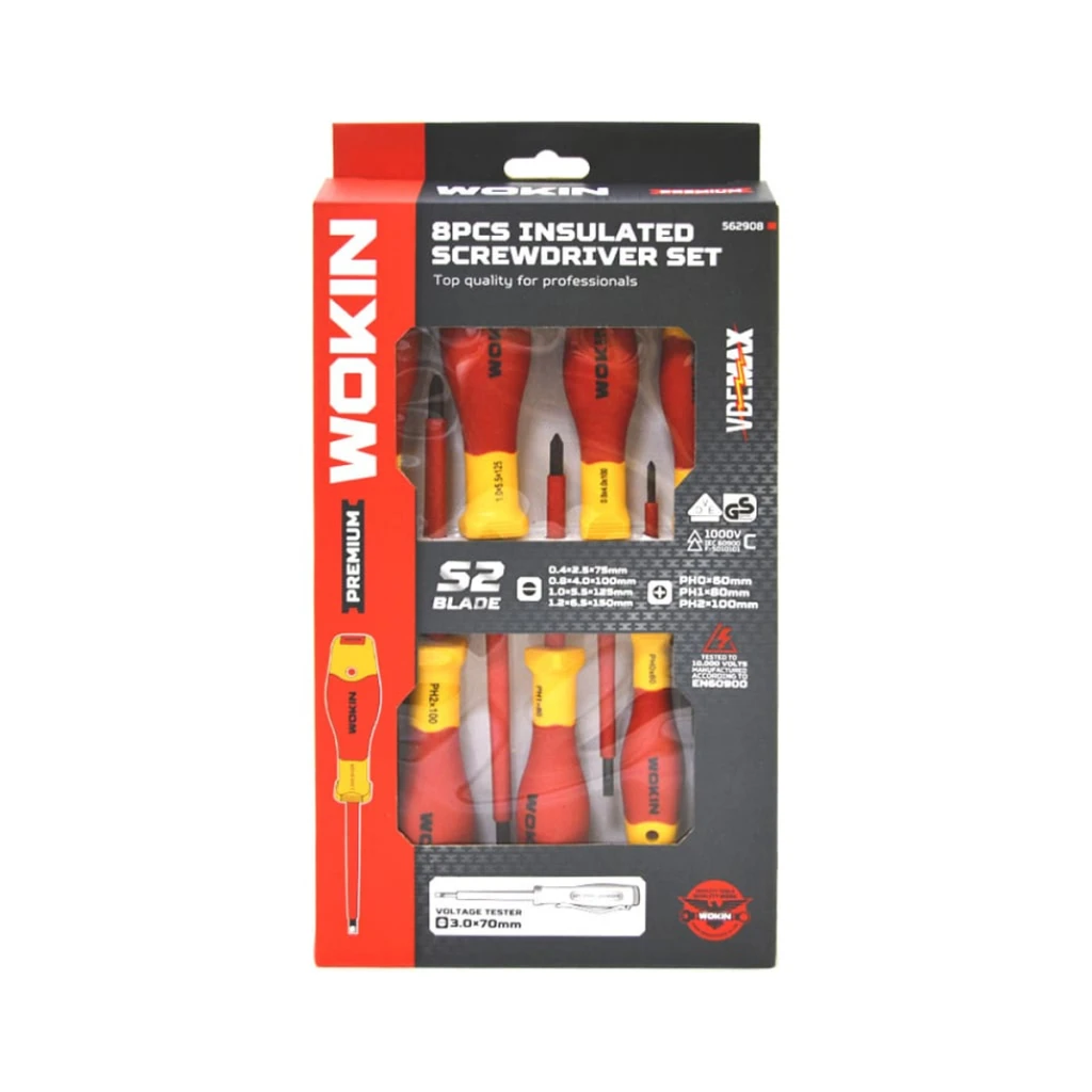 Set de 6 surubelnite izolate wokin vde line premium 6