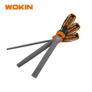 Set de 3 pile pentru lemn wokin 200 mm