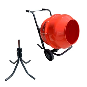 Betoniera technoworker 180 l (reductor, motor cupru) + stativ Thumbnail 2
