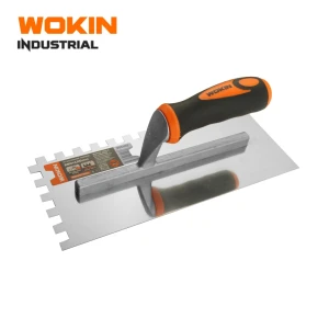 Зубчатый шпатель wokin с пластиковой ручкой 280×120 м