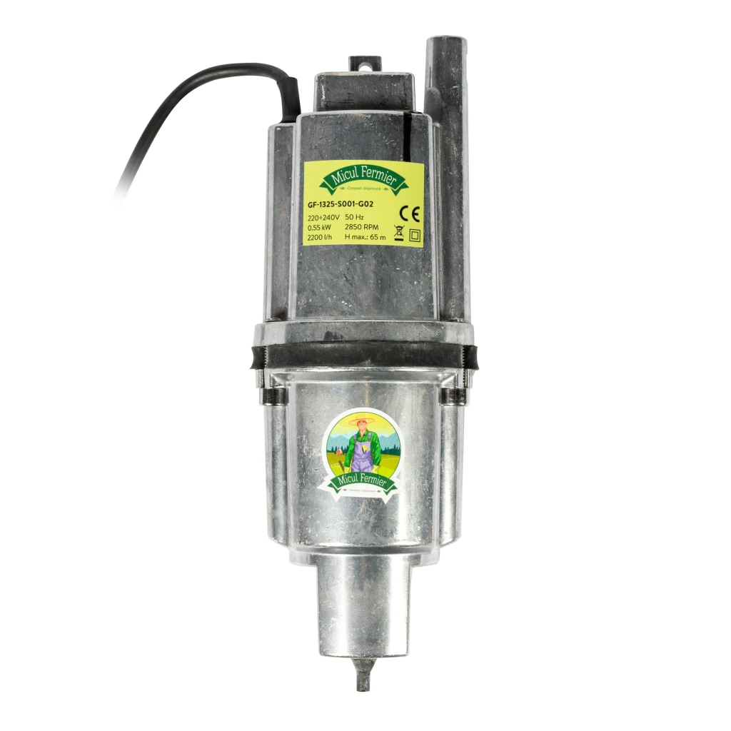 Pompa submersibila vibratie micul fermier 550w 2200l/h 7