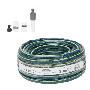 Шланг bluebos plus 1/2 inch 20м с набором насадок