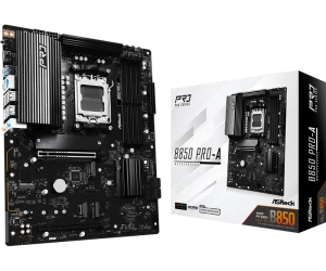 Placă de bază ASRock B850 Pro-A, AM5, AMD B850, ATX