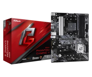 Материнская плата ASRock B550 PHANTOM GAMING 4, AM4, AMD B550, ATX