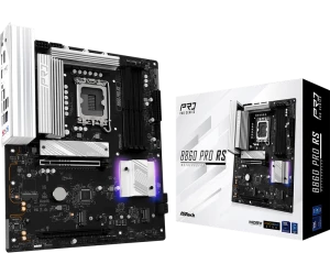 Placă de bază ASRock B860 Pro RS, LGA1851, Intel B860, ATX