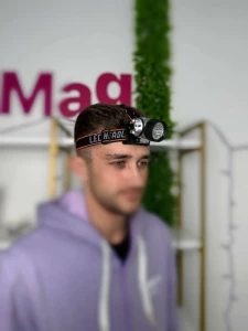 LANTERNA FRONTALA LED DE CAP 18 LED-URI (1804A)