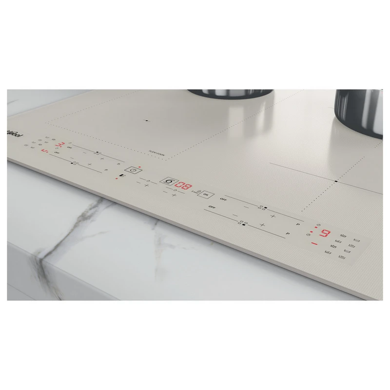 Индукционная варочная панель whirlpool wl b6860 ne/s, бежевый 5