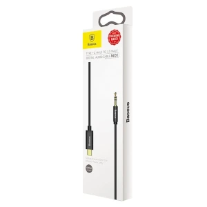 Baseus cable audio type-c to 3.5 m01, black Thumbnail 3