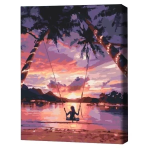 Pictură pe numere 30*40 сm (fără cutie) – deliciu de rai