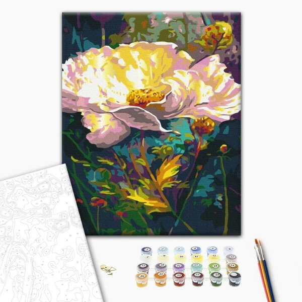 Pictură pe numere 30*40 сm (fără cutie) – floare de zână 2