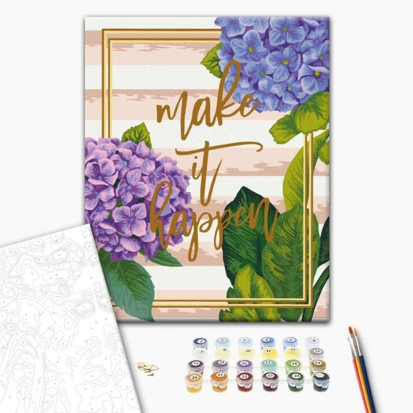 Pictură pe numere 30*40 сm (fără cutie) – fă-o! 3