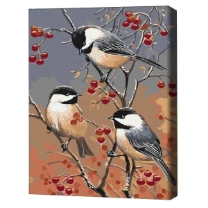 Pictură pe numere 40*50 cm (în cutie) – pitigoii s-au întors