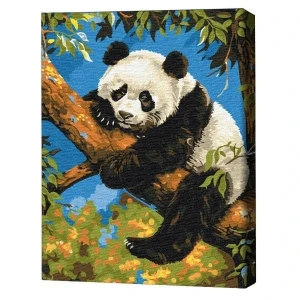 Pictură pe numere 30*40 сm (fără cutie) – panda leneș
