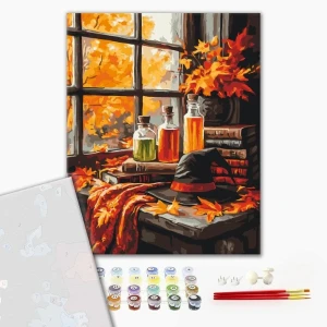 Pictură pe numere 30*40 сm (fără cutie) – atmosfera de halloween Thumbnail 2