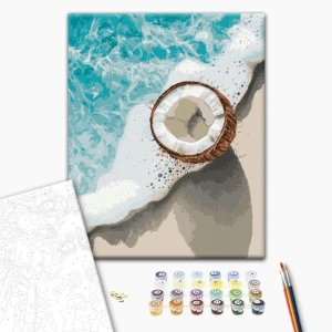 Pictură pe numere 30*40 сm (fără cutie) – un gust de tropice Thumbnail 2